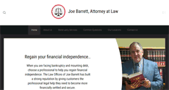 Desktop Screenshot of joebarrettatty.com